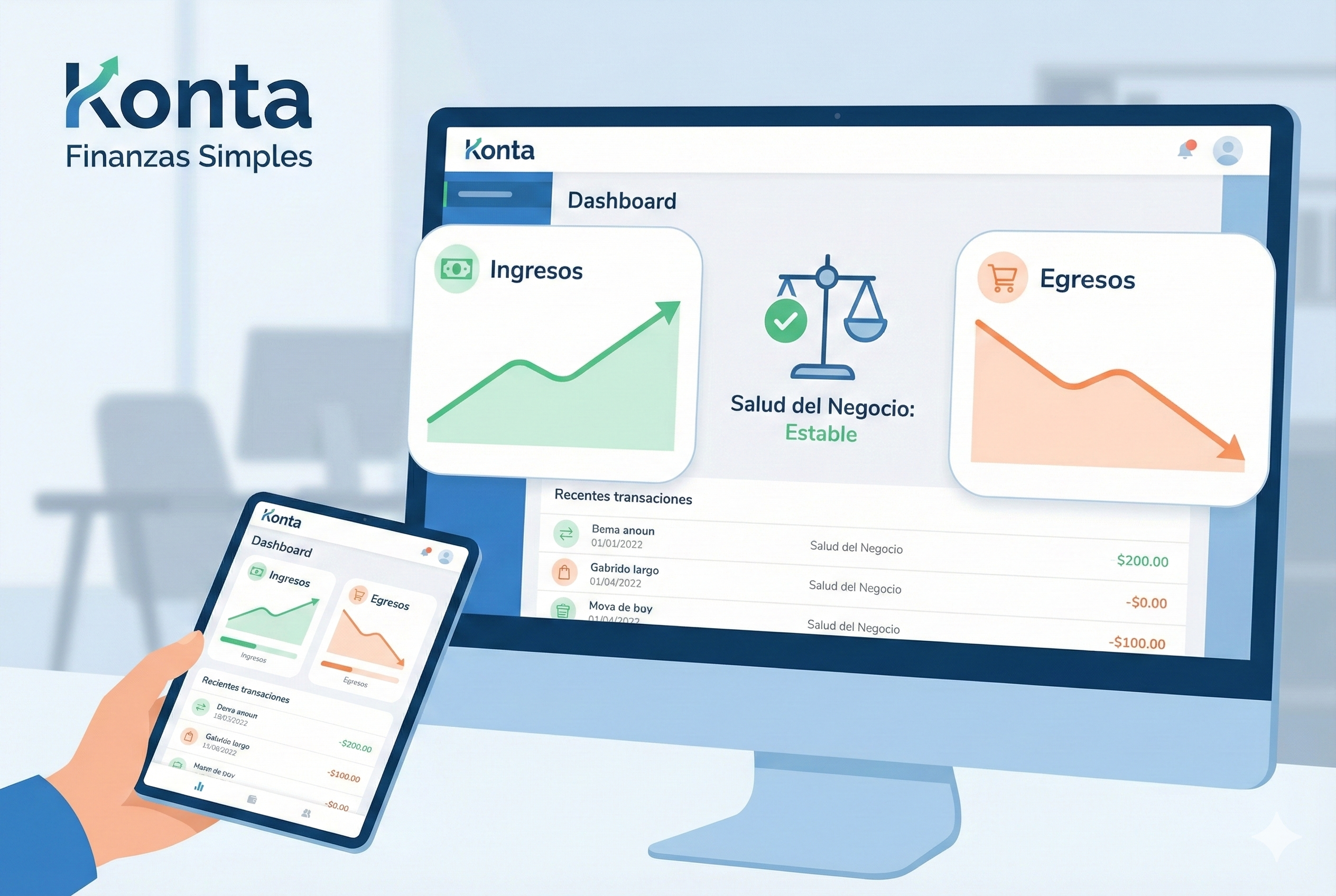 Konta: Finanzas Simples